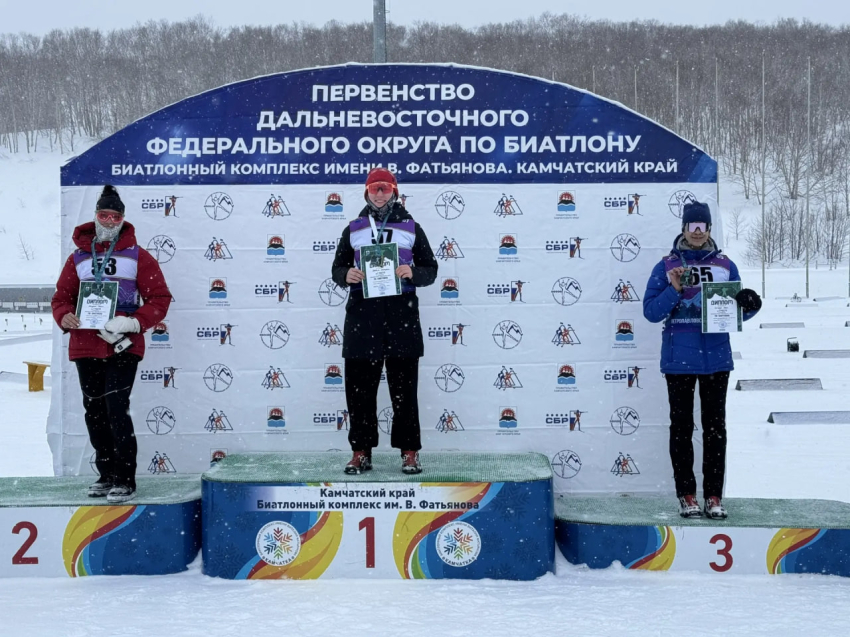 Забайкальские биатлонисты успешно выступили на Первенстве Дальневосточного федерального округа